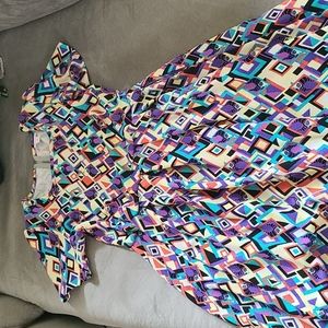 Lularoe Maleficent dress very comfortable